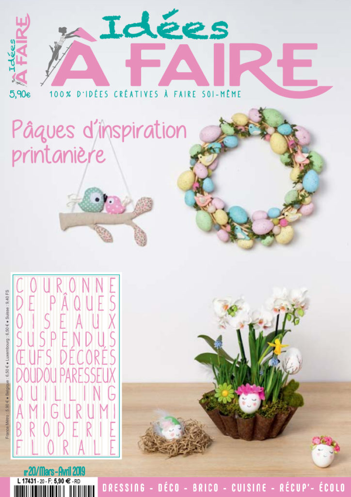 Le sac poissons IAF 20 Tuto en PDF Idées à Faire magazine