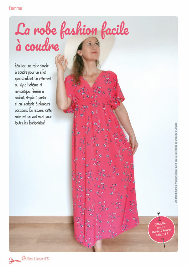 Robe facile a coudre Idées à coudre N°10