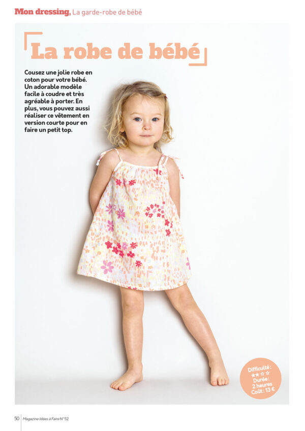 Robe bébé dans Idées à Faire N°52