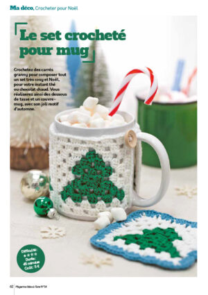 Mug granny crochet dans Idées à Faire 54