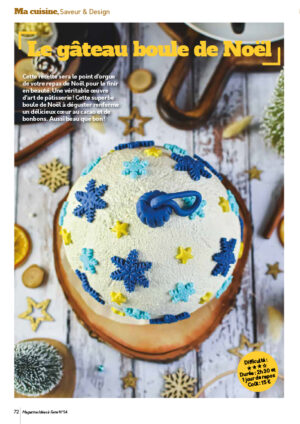 Gâteau boule de Noel dans Idées à Faire 54